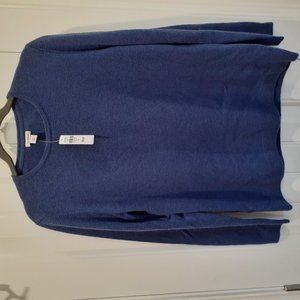 LL BEAN Womens 100% Cashmere Sweater -Size XL